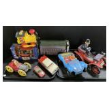 Tin And Plastic Toy Cars.