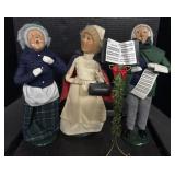 3 Byers Choice Caroler Figures.