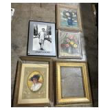 Early Print, Paintings, James Dean Poster.