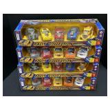 4 New Sets Of Motorized Rally Car Toys.