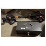Worx Elec. String Trimmer, Tool Box.