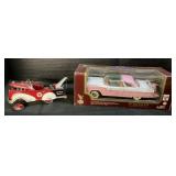 Texaco Truck broken wheel