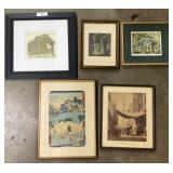 5 Framed, Signed, & Numbered Prints.