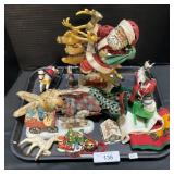 Christmas decor , Wind up Rabbit.