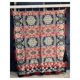 Folk Art Coverlet.
