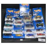 Hot Wheels Die Cast Cars And Trucks.