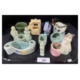 Assortment Of Planters/Vases.