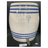 Blue & White Stoneware Water Jug, York, PA.