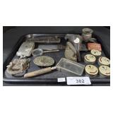 Belt Buckle, Garage Tools.