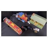 Marx Army Center & Tin Toy Trains.