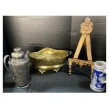 HandCarved Wooden Easel 19 inches Tall