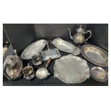 Silverplated Service-ware Set.