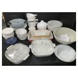 Pyrex & Corningware Ovenware.