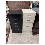 (2) Steel Filing Cabinets.