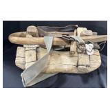 Wooden Pack Saddle.