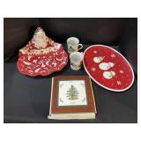 Fitz & Floyd, Platters, Porcelain Mugs, 5.