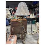 Rustic Antler Floor Lamp.