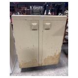 Vtg Floor Cabinet.