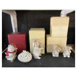 Lenox W/ Boxes, S&P Shakers, Rabbits & Cat, 5.