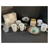 Oneida, Mugs, Blown Glass Bowl, 10.