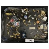 Case Pocket Knife, Costume Jewelry, Pins,