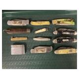 12 Pocket Knives, Winchester.