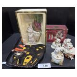 Lenox Animal Decor, Halloween Cat Plate.