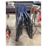 (2) DueNorth Canvas Folding Chairs.