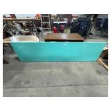 Plywood Folding Table.