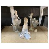 3 Lladro Figurines.