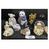 Lenox & Royal Copenhagen Denmark Figurines.