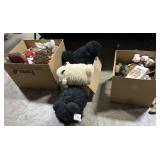 Boyd & Bearington Stuffed Animals & Foot Stools.