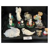 Byers Choice Cat Figures, Japan Cat Figure.