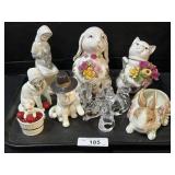 Lenox Cat Figurines, 24% Crystal Figurines.