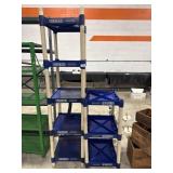 Saratoga Water Advertising Stackable Shelves.