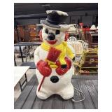 Vtg Frosty Christmas Blow Mold.