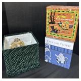 Glass Holiday Decor, Holiday Doll.