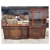 JB VanShiver Mahogany SideBoard & Hutch.