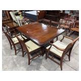 Chippendale Style Mahogany Dining Table &