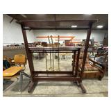 (3) Rolling Coat Hanger/Shelves.