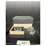 Steuben Crystal Animals.