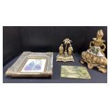 Religious Decor, Framed Print, Empty Decanter.