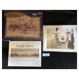 ï¿½Joyï¿½ Sheep Print, Cattle Drive Book, Cutting