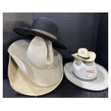 6 Western Cowboy Hats.