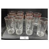 11 Cowboy Theme Glasses.