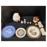 Porcelain Plates, Lenox, ceramic jars, 12.