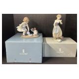 2 Lladro Decorative Figurines.