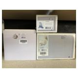 3 New In Box Lladrï¿½ Cat & Angel Figurines.