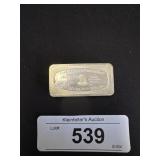 Sterling Franklin Mint Silver Bar.