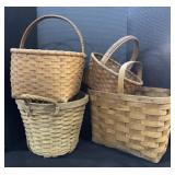 4 Wicker Baskets.